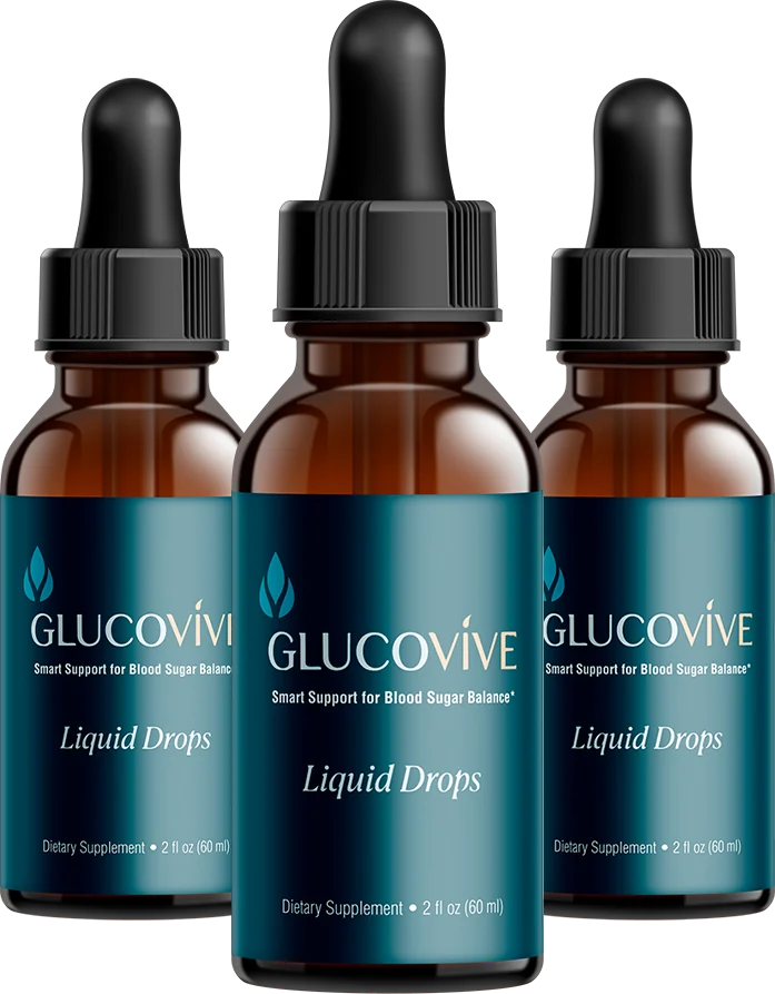 GlucoVive 3 bottle pack