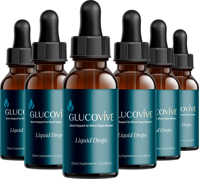 GlucoVive 6 bottle pack